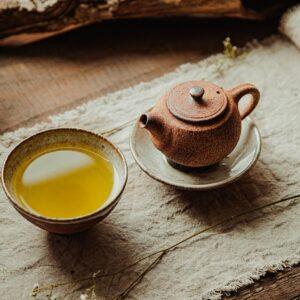 Rustic Clay Mug jar pot
