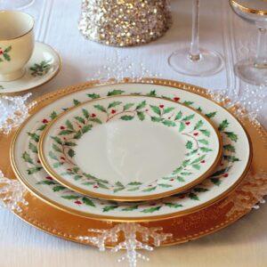 Hand-Painted Dinner Plate